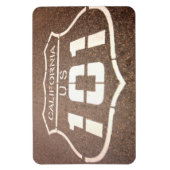 California en U.S. 101 Highway Magneet (Verticaal)