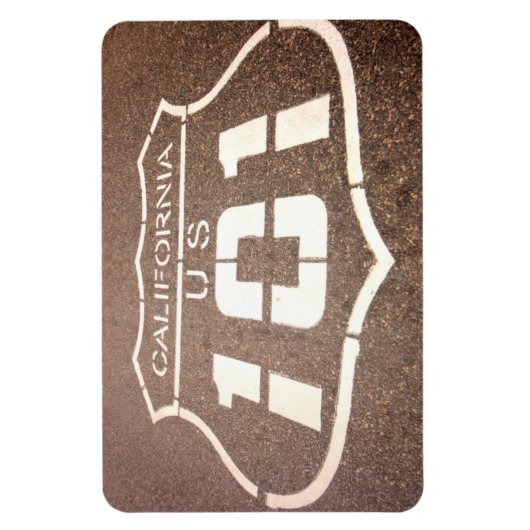 California en U.S. 101 Highway Magneet (Verticaal)