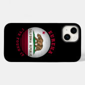 CALIFORNIA EUREKA STATE FLAG Case-Mate iPhone CASE (Achterkant (horizontaal))