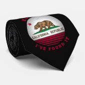 CALIFORNIA EUREKA STATE FLAG STROPDAS (Opgerold)