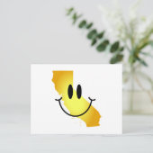 California Face Briefkaart (Staand voorkant)