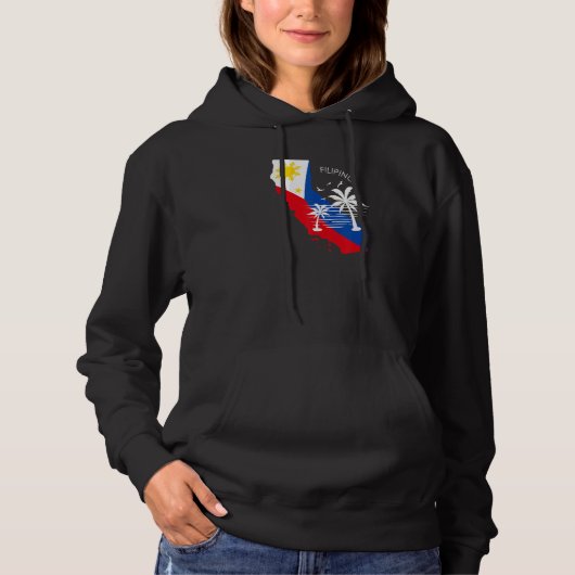 California Filipino Hoodie (Voorkant)