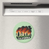 CALIFORNIA FIRE SLEUTELHANGER MAGNEET (Insitu (Vaatwasser))