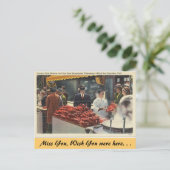California, Fishermans's Wharf Briefkaart (Staand voorkant)