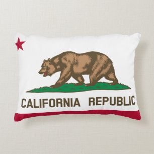 CALIFORNIA FLAG ACCENT KUSSEN