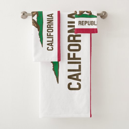 CALIFORNIA FLAG BAD HANDDOEK (Insitu)