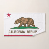 CALIFORNIA FLAG BAD HANDDOEK (Handdoek)