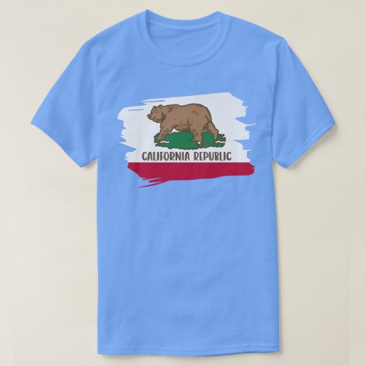 California Flag Beer Premium 486 T-shirt (Design voorkant)
