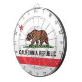 CALIFORNIA FLAG Dart Board Dartbord (Voorkant Rechts)
