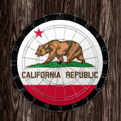California Flag Dartboard en California/game board Dartbord