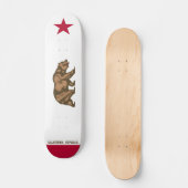California Flag - Deconstructed Persoonlijk Skateboard (Voorkant)