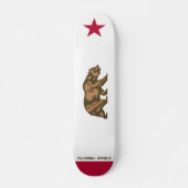 California Flag - Deconstructed Persoonlijk Skateboard (Voorkant)