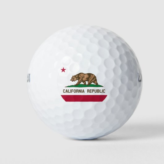 CALIFORNIA FLAG GOLFBALLEN (Voorkant)