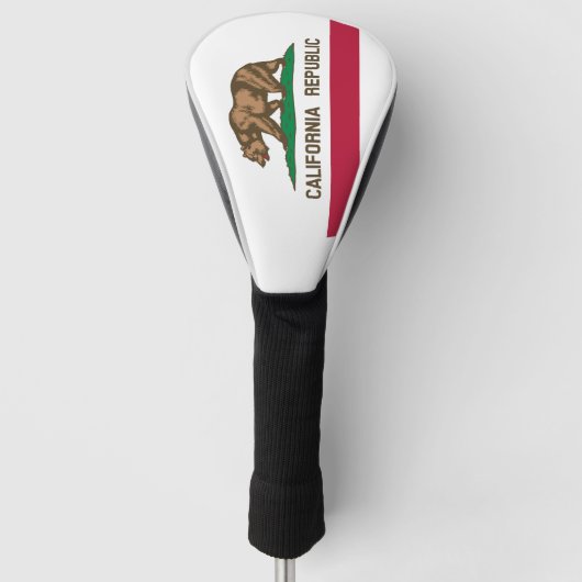 CALIFORNIA FLAG GOLFHEADCOVER (Voorkant)