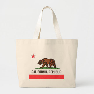 CALIFORNIA FLAG GROTE TOTE BAG