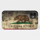 California Flag Hoesje-Mate Vibe iPhone 5 Hoesje (Achterkant (horizontaal))