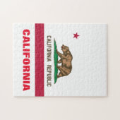 CALIFORNIA FLAG LEGPUZZEL (Horizontaal)