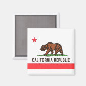 CALIFORNIA FLAG MAGNEET (Voorkant / Achterkant)