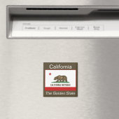 California Flag Magnet (Insitu (Vaatwasser))