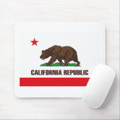 California Flag Mousepad Muismat (Met muis)