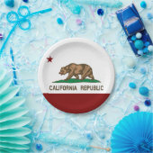 California Flag Paper bord (Feest)