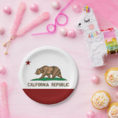 California Flag Paper bord (Feest)
