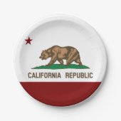 California Flag Paper bord (Voorkant)