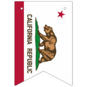 California Flag Party, Banners bunting / Weddings (Tweede vlag)