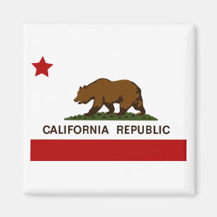 California Flag Patriotic Magneet