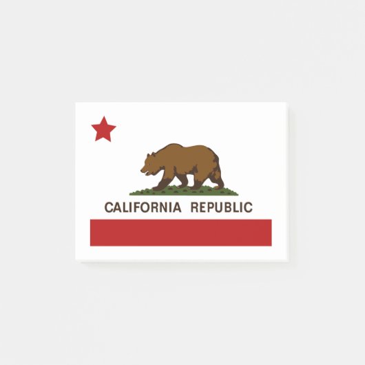 California Flag Patriotic Post-it® Notes (Voorkant)