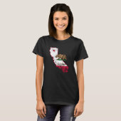 California Flag Patriotic T-shirt (Voorkant volledig)