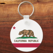 CALIFORNIA FLAG SLEUTELHANGER (Voorkant)