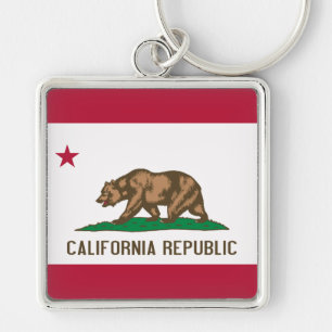 California Flag Sleutelhanger