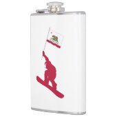 California Flag Snowboard Heupfles (Links)