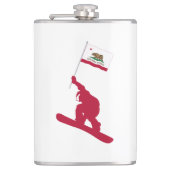 California Flag Snowboard Heupfles (Voorkant)