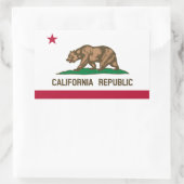 California Flag Sticker (Tas)