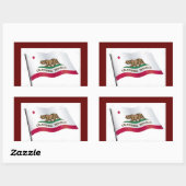 California Flag Sticker (Vel)