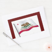 California Flag Sticker (Envelop)