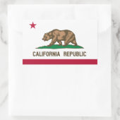 California* Flag Sticker Drapeau de Californie (Tas)