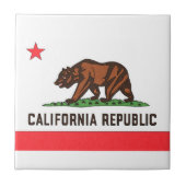 CALIFORNIA FLAG Tile Tegeltje (Voorkant)