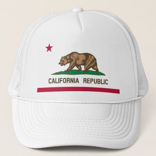 CALIFORNIA FLAG TRUCKER PET (Voorkant)
