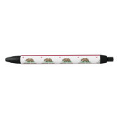 CALIFORNIA FLAG ZWARTE INKT PEN (Voorkant)