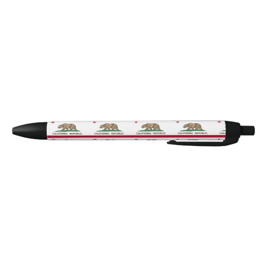 CALIFORNIA FLAG ZWARTE INKT PEN (Bodem)