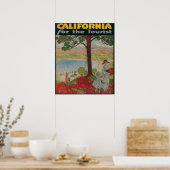 California for the Tourist Poster (Keuken)