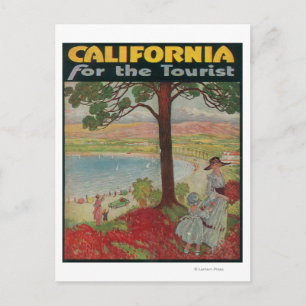 California for the Tourist Poster Briefkaart
