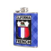 California French American Hipflask Heupfles (Links)