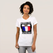 California French American T-shirt (Voorkant volledig)