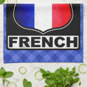 California French American Theedoek (Gevouwen)