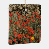 California Fuchsia Keramisch Ornament (Rechts)