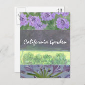 California Garden Briefkaart (Voorkant / Achterkant)